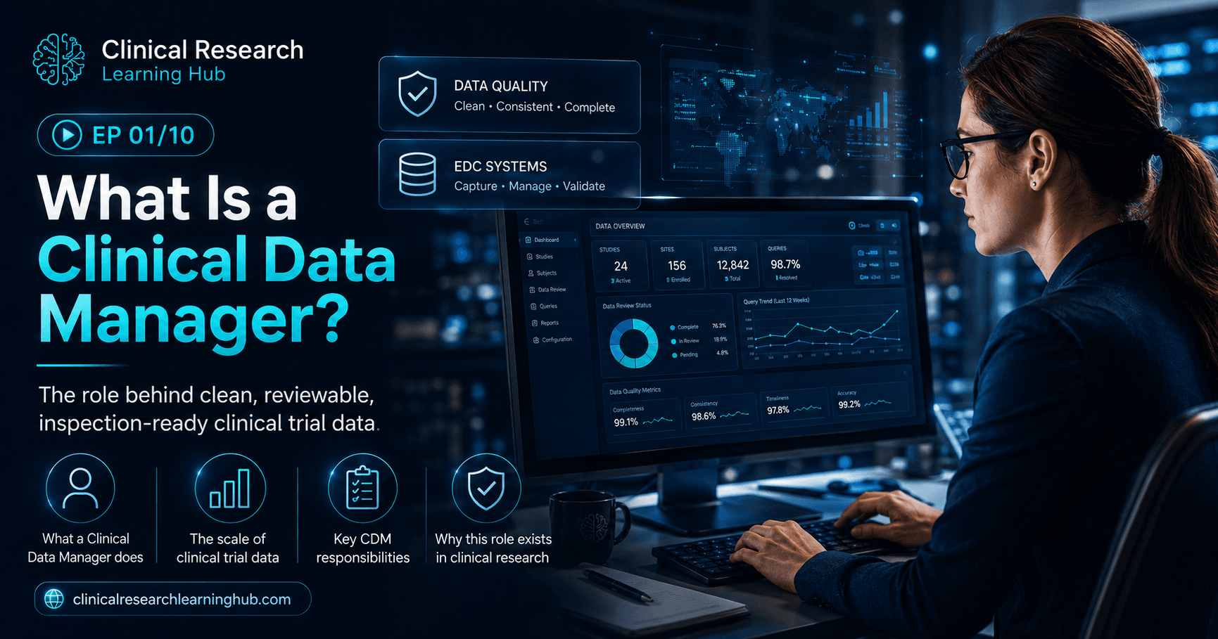 What Is a Clinical Data Manager? | CDM Series EP 01/10
